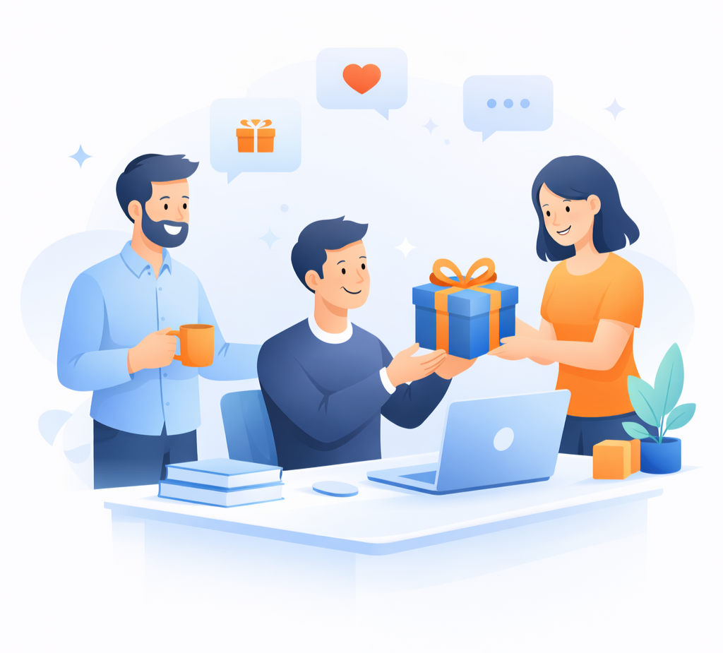 إهداء الشركات أصبح أسهل
